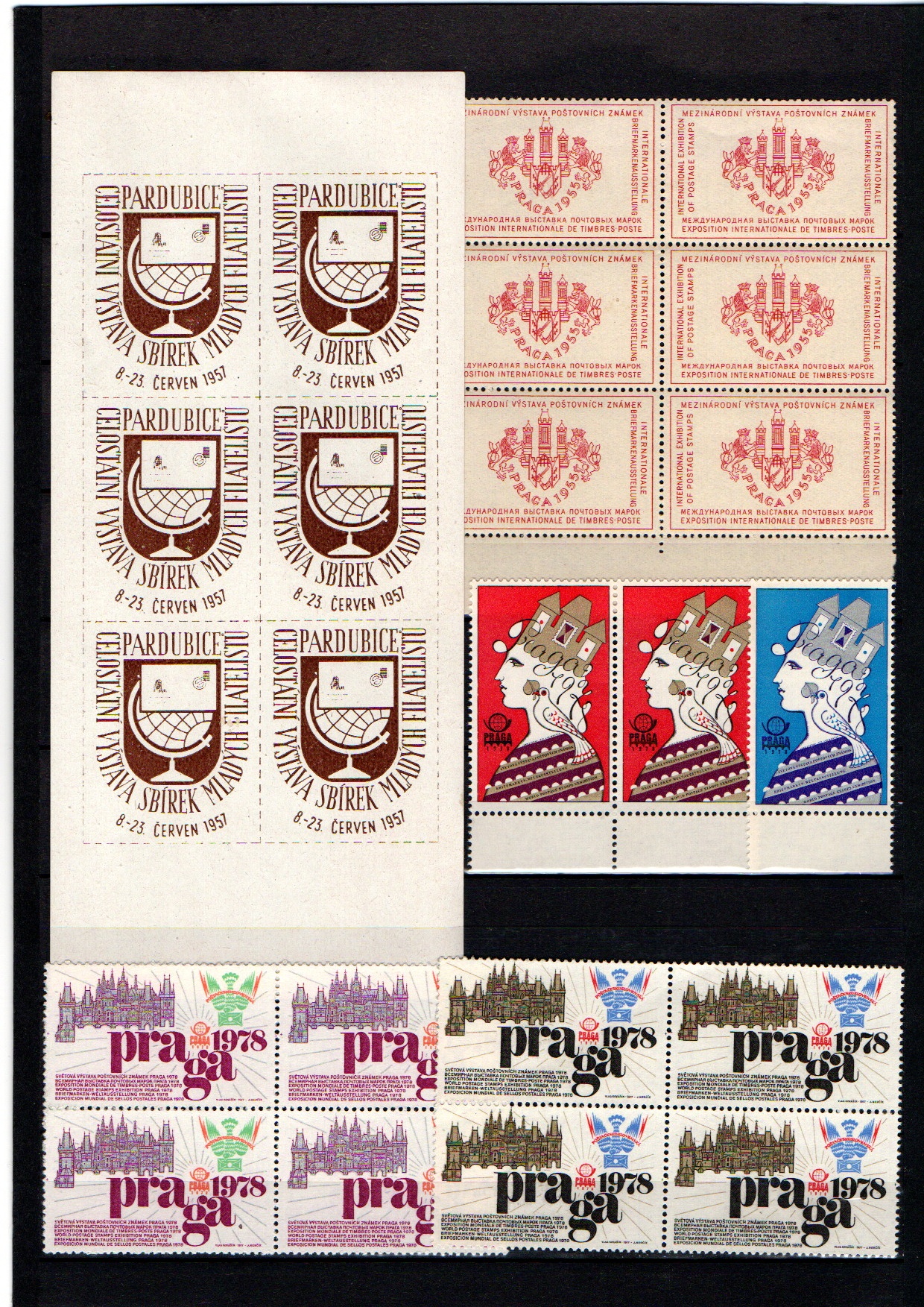 4644 Zálepky, výstavy, xx