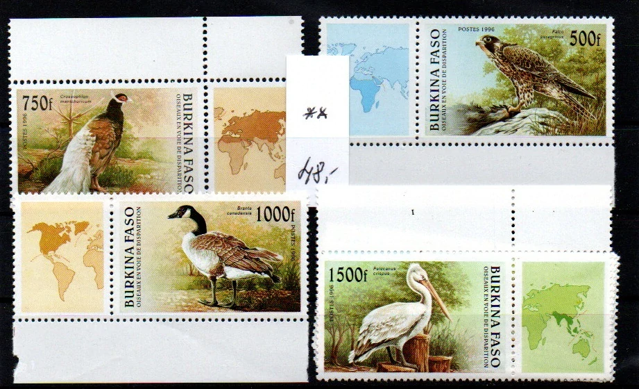 5798 Burkina Faso, ptáci, xx
