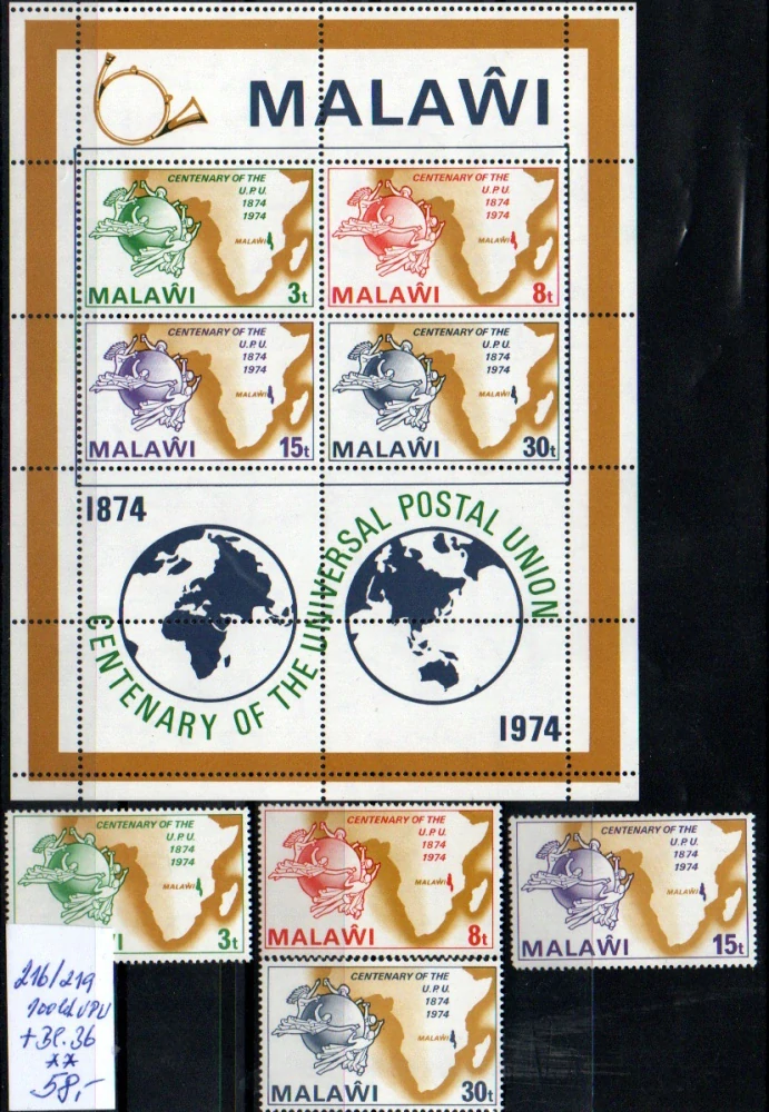 5842 Malawi, U.P.U., xx