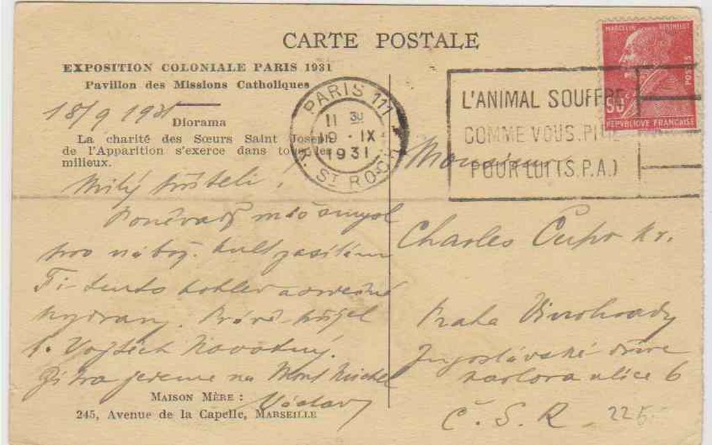 NA2 049 Paříž, výstava 1931,  o