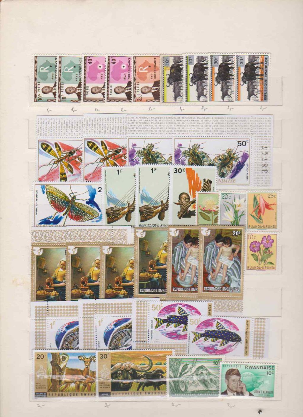 0626 Rwanda, sestava,  xx, o