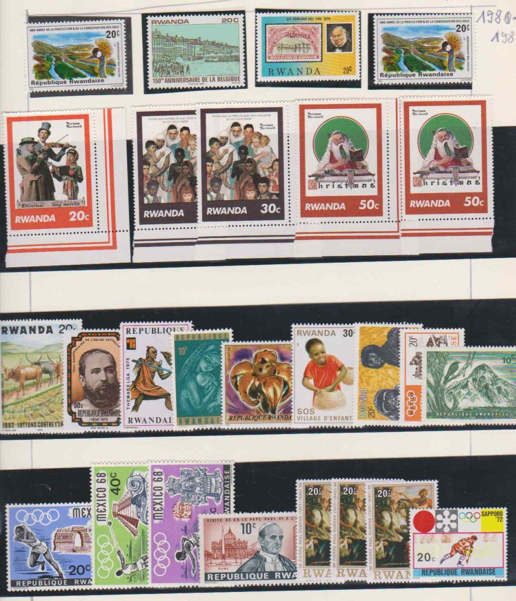 0626 Rwanda, sestava,  xx, o