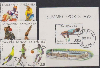 1145 Tanzánie, sport, o