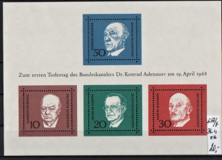 4501 BRD, aršík Adenauer, xx
