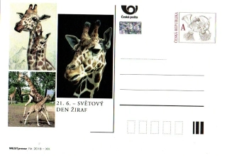 5491 ČR, CDV-světový den žiraf