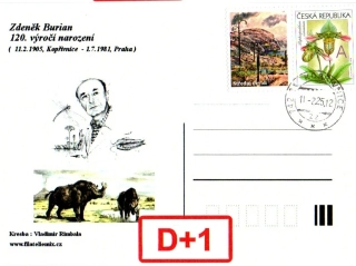 5518 Lístek Z.Burian, o