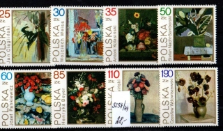 5559 Polsko, zátiší s květinami, xx