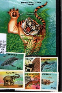 5629 Tanzanie, zvířata, xx
