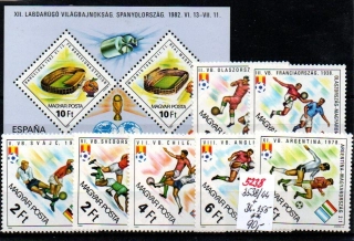 5238 Maďarsko, kopaná 1982, xx