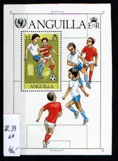 5745 Anguilla, UPU, kopaná, xx