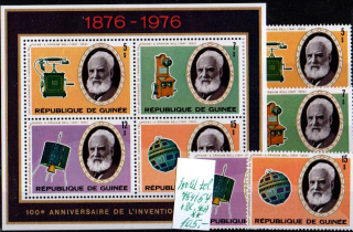 5848 Guinea, 100 let telefonu,  xx